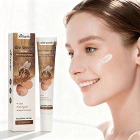 Bee Venom Skin Repair Cream, Gentle Daily Moisturizing & Nourishing Face Cream for All Skin Types