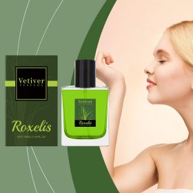Bestseller Recommended Vetiver Fresh Perfume, Emitting Alluring Charm, Natural Freshness, Elegance, Long-lasting Fragrance
