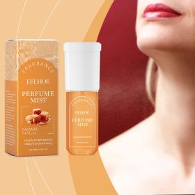Caramel Vanilla Body Perfume Spray Light Aromatic Soft Notes Naturally Fresh and Not Greasy Elegant Fragrance