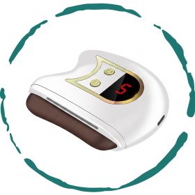 Electric Gua Sha Facial Sculpting Device - Anti-Aging Skin Care Massager with Heat, Vibration, & Red Light Therapy for Wrinkles, Puffiness