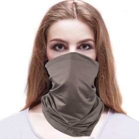 Outdoor Camouflage Desert Variety Scarf Fishing Magic Headband (Option: Coffee-24 X48CM Free Size)
