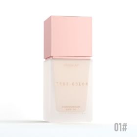 MATTE SUNSCREEN LIQUID FOUNDATION SPF 30 (Option: 01color)