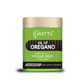 Oregano Oil Capsules  1 Bottle Boost Immunity  Detoxify And Purify The Body Antibacterial And Antiviral (Option: 60)